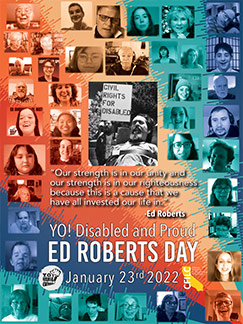 Photo of Ed Roberts Day 2022 Poster.
