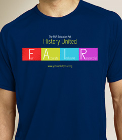 Photo of FAIR Education Act T-Shirt thumbnail.